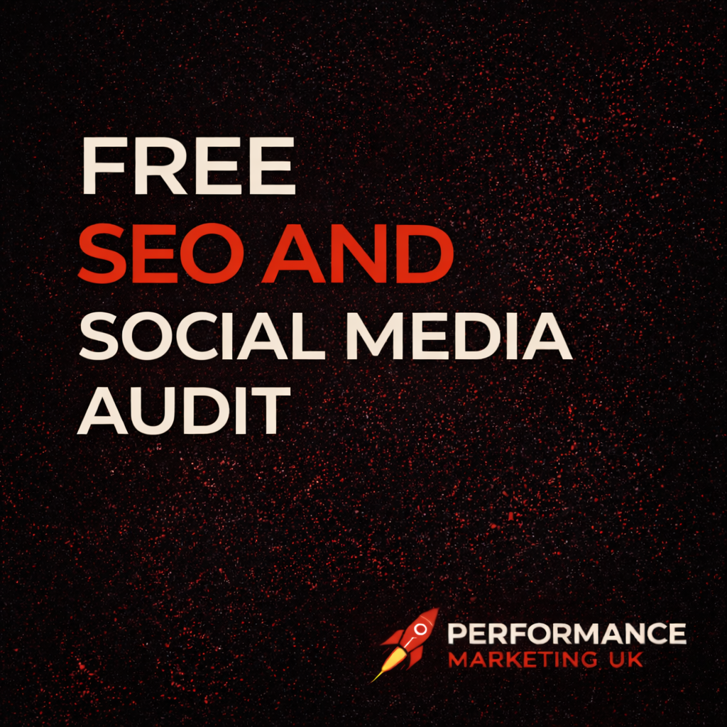 Free SEO and social media audit visual
