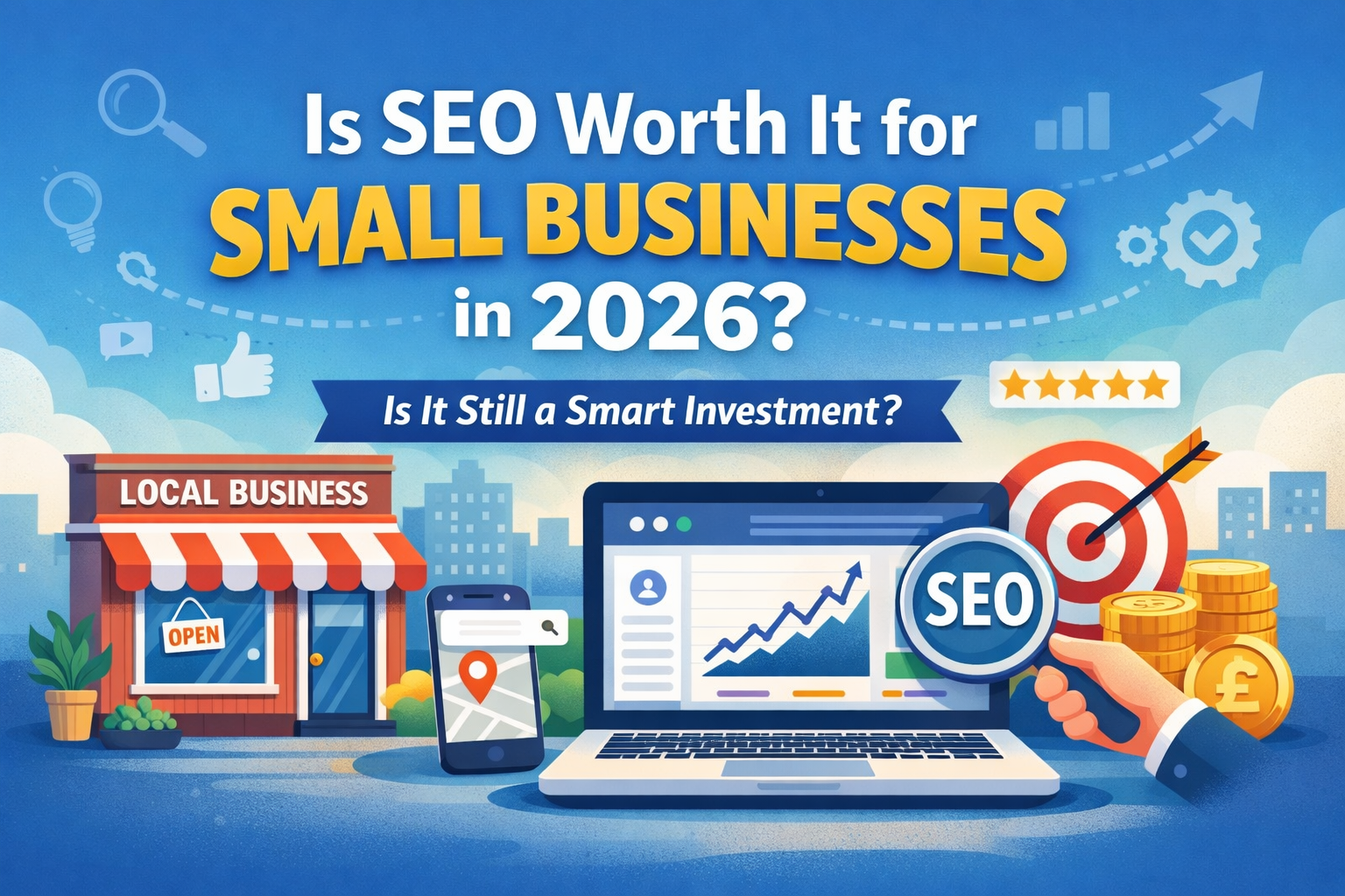 Is SEO worth it for small businesses in 2026 - header image