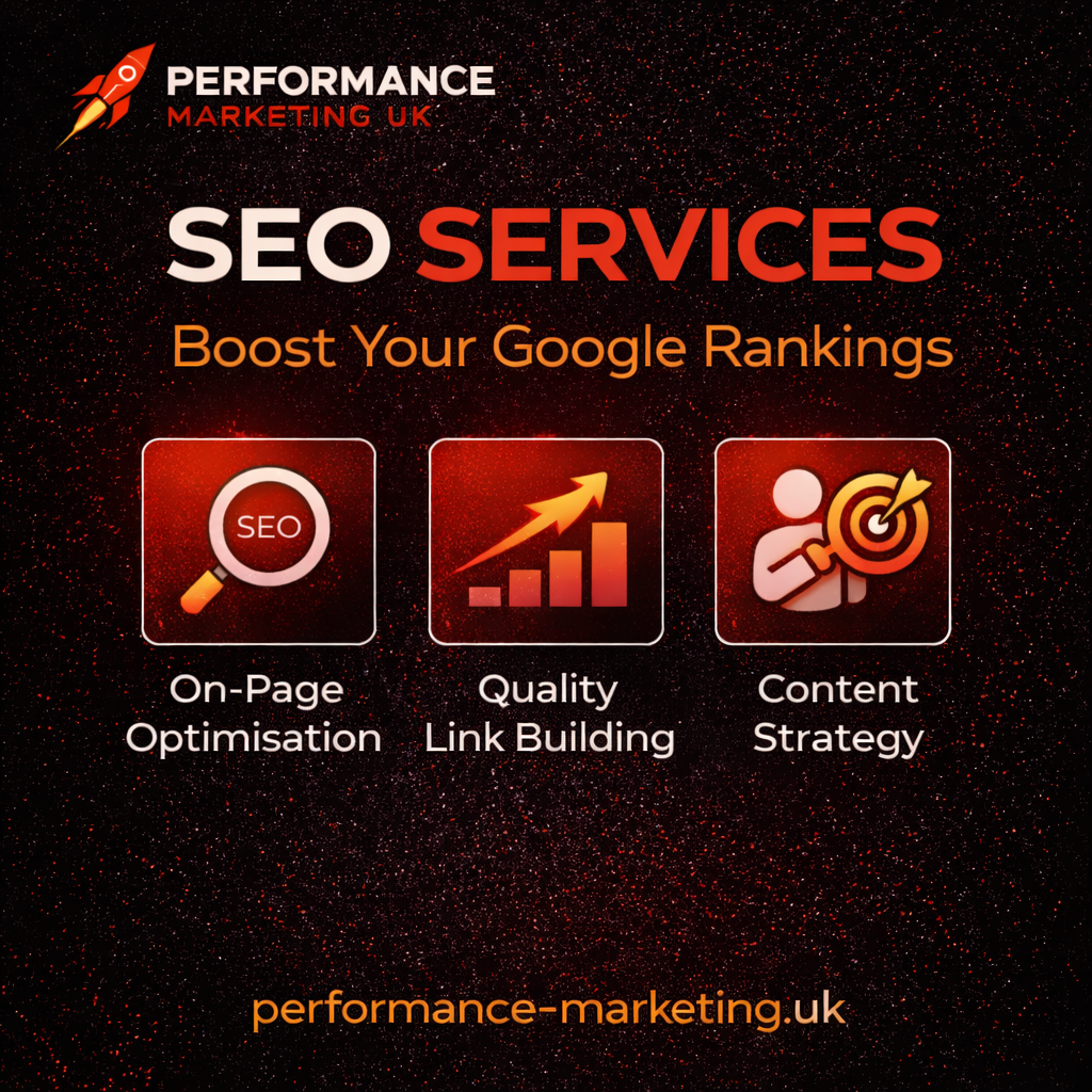SEO services for UK businesses: technical SEO, on-page optimisation and local visibility
