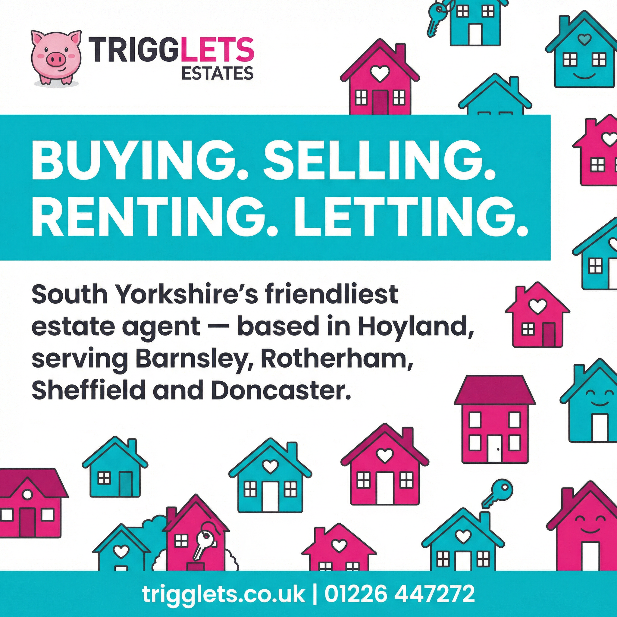 Trigglets Estates brand intro creative