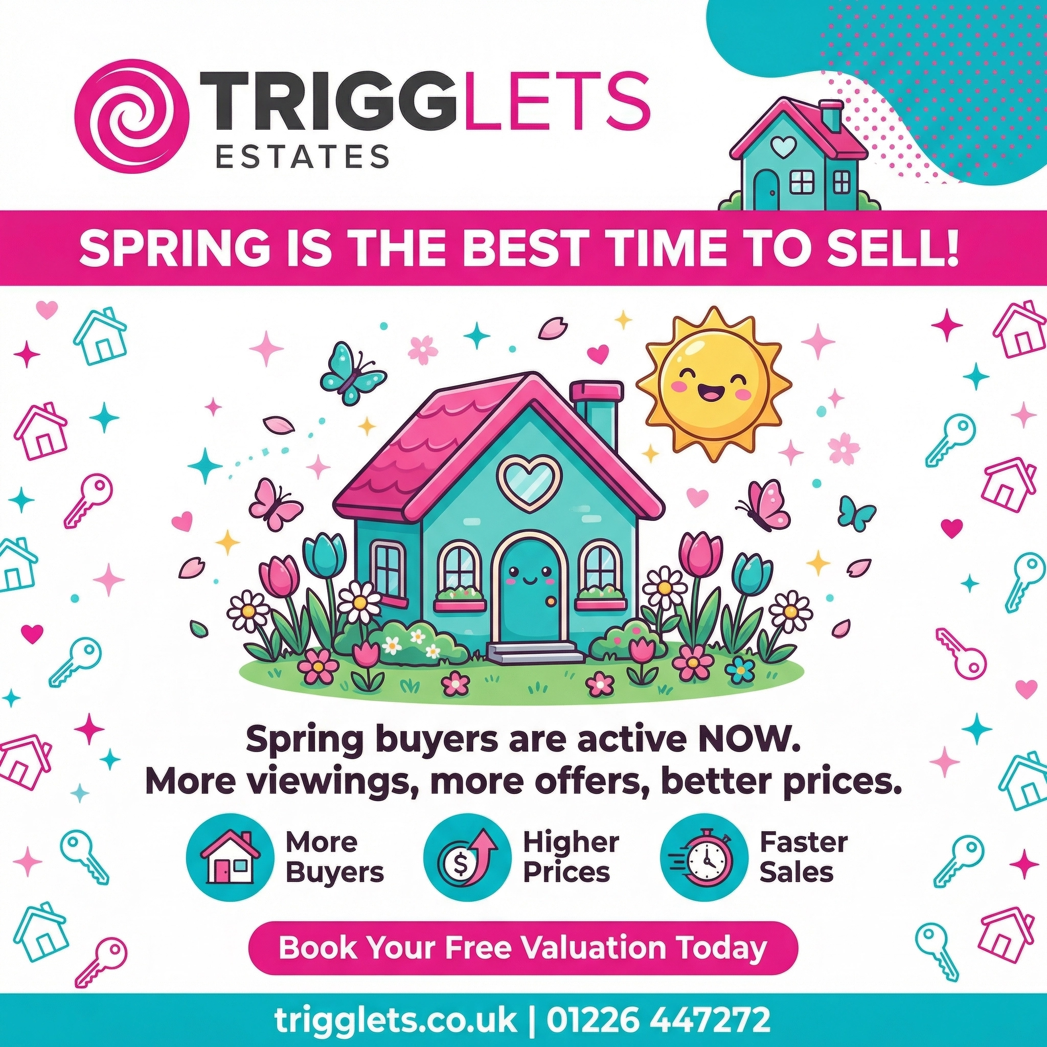 Trigglets Estates spring creative