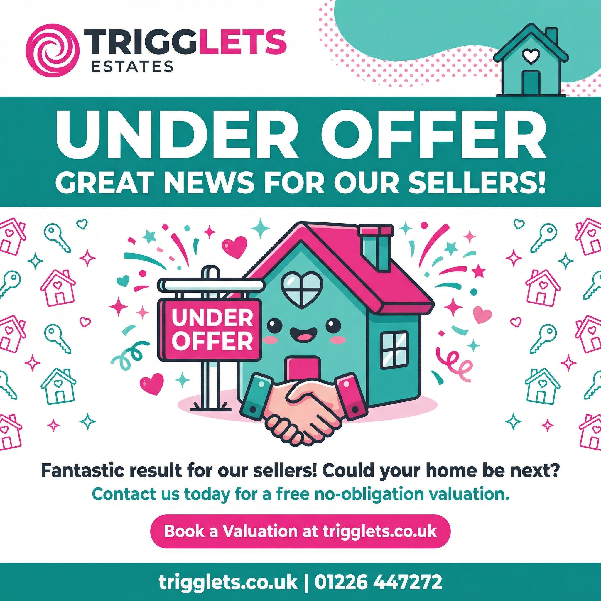 Trigglets Estates under offer creative