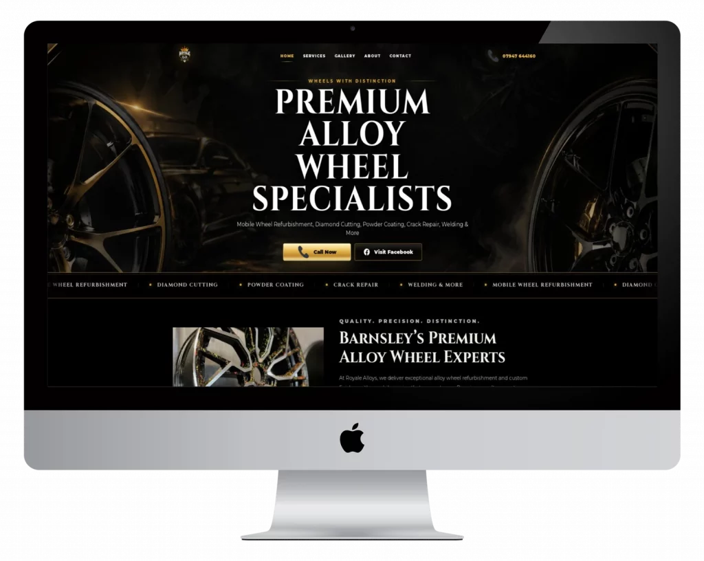 Royale Alloys website project
